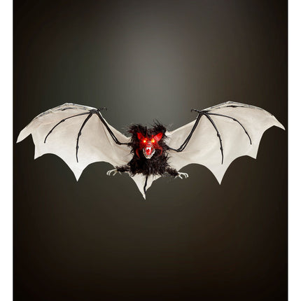 Halloween Murciélago Falso Con Luz 89cm
