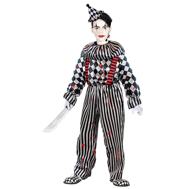 Disfraz Halloween Payaso Infantil 4 piezas