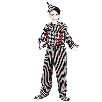 Disfraz Halloween Payaso Infantil 4 piezas