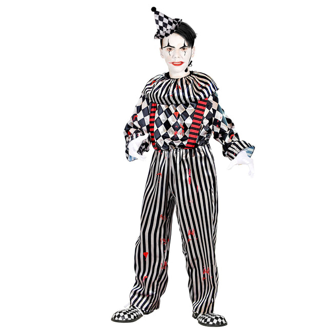Disfraz Halloween Payaso Infantil 4 piezas