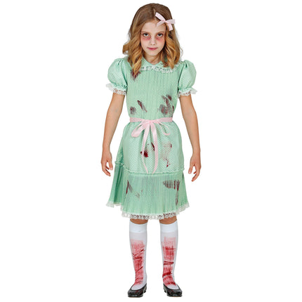 Vestido de Halloween Muñeca Asesina Infantil