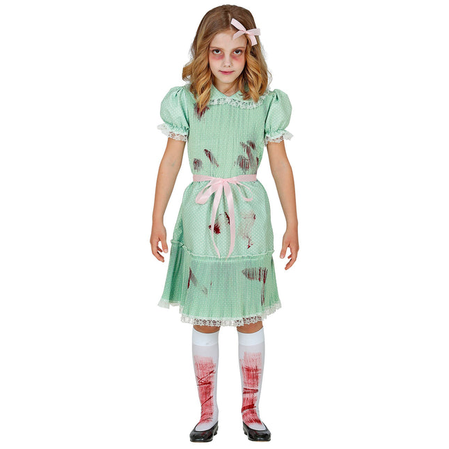 Vestido de Halloween Muñeca Asesina Infantil