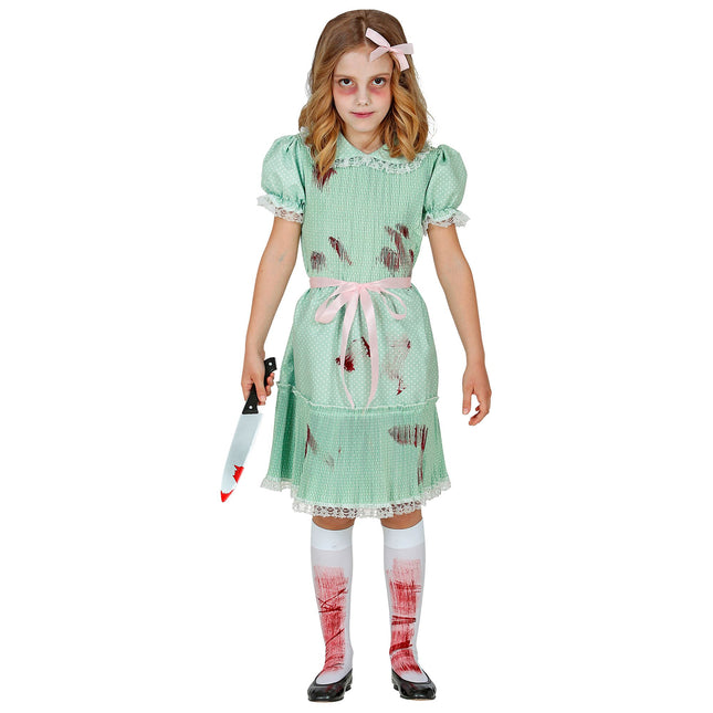 Vestido de Halloween Muñeca Asesina Infantil