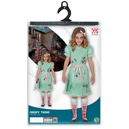 Vestido de Halloween Muñeca Asesina Infantil