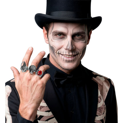 Juego de anillos de Halloween, 3 unidades