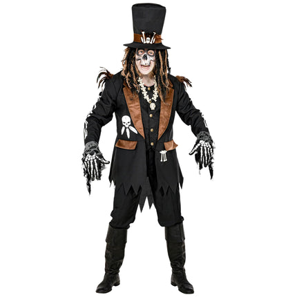 Disfraz de Halloween Vudú 3 piezas para hombre