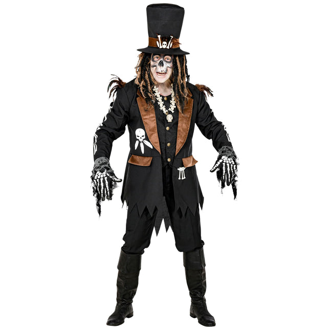 Disfraz de Halloween Vudú 3 piezas para hombre