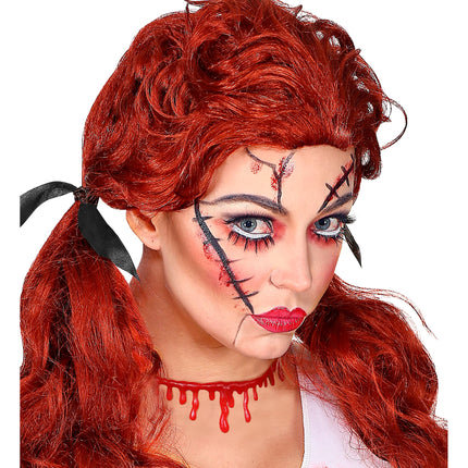 Collar de Halloween Gotas de Sangre