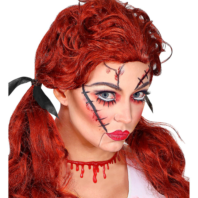 Collar de Halloween Gotas de Sangre