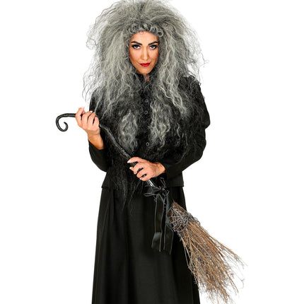 Escoba de bruja de Halloween plegable 95 cm