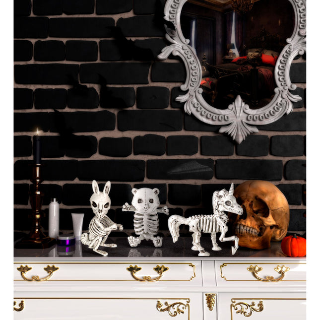 Halloween Conejo Esqueleto 16cm