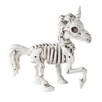 Halloween Esqueleto Unicornio 18cm