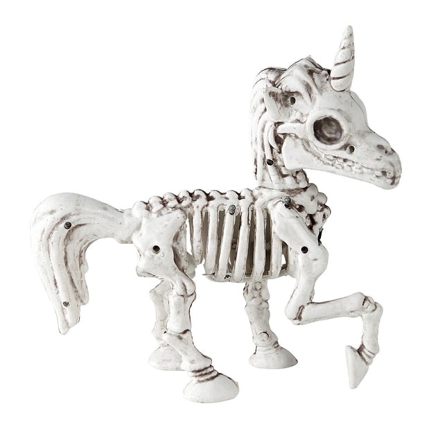 Halloween Esqueleto Unicornio 18cm