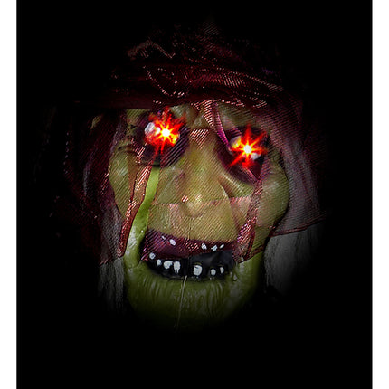 Muñeca de Halloween Bruja con Luz 1,7m