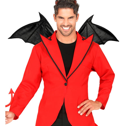 Alas de murciélago para Halloween, 84 cm