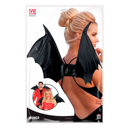 Alas de murciélago para Halloween, 84 cm