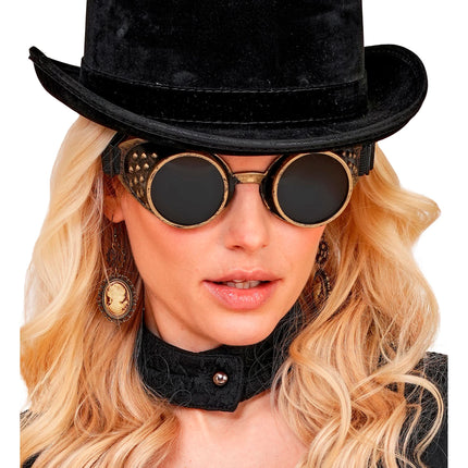 Gafas de Halloween de estilo steampunk
