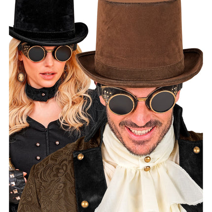 Gafas de Halloween de estilo steampunk