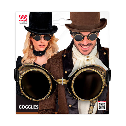 Gafas de Halloween de estilo steampunk