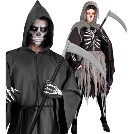 Guadaña de Halloween de juguete, 1,02 m