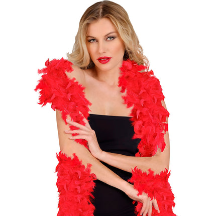 Boa Roja Plumas 1,8m