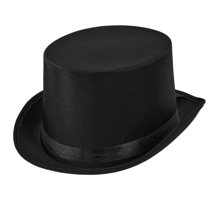 Sombrero de copa de Halloween negro, 60 cm