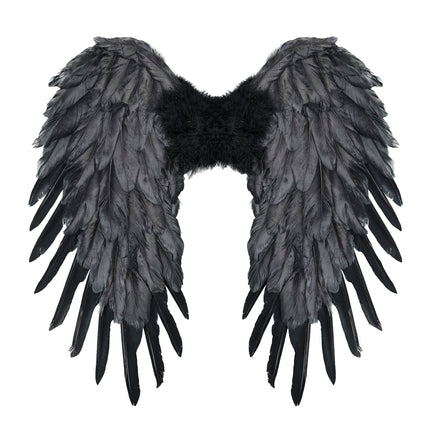 Alas Negras Plumas 50cm