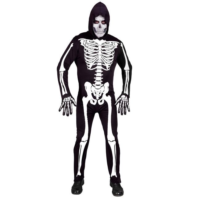 Disfraz Halloween Hombre Esqueleto 2 piezas
