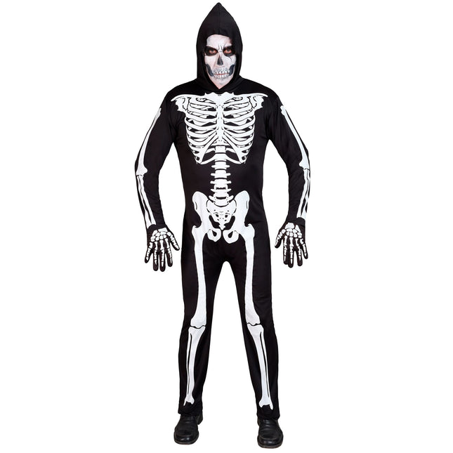 Disfraz Halloween Hombre Esqueleto 2 piezas