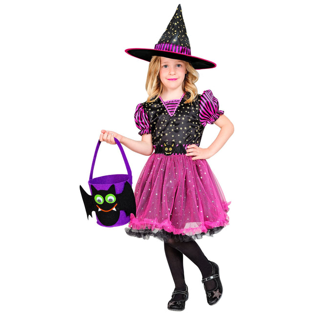 Disfraz de Bruja de Halloween Infantil 2 piezas