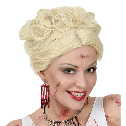 Pendientes de Halloween Sangre Roja