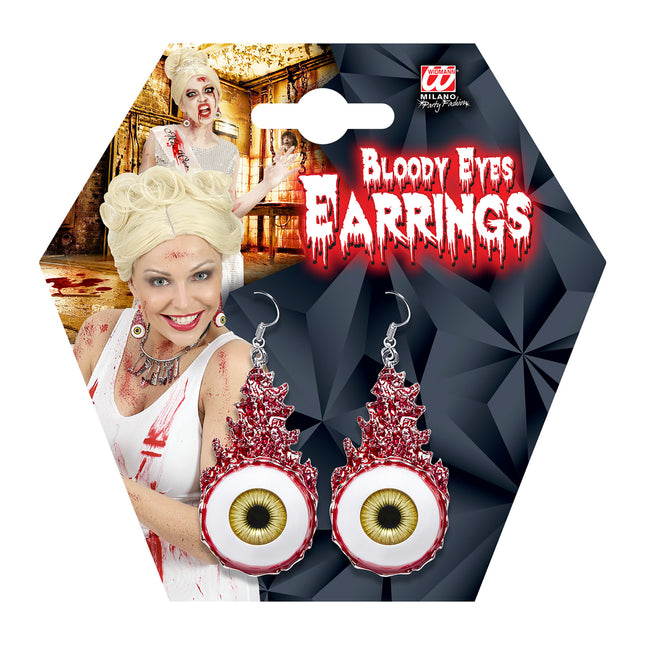 Pendientes de Halloween Eyeball