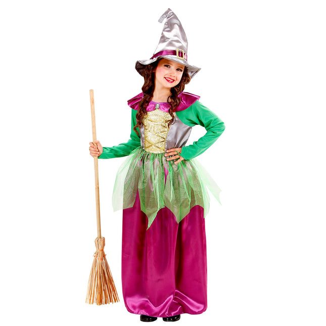 Disfraz de Halloween Morado Verde Niño