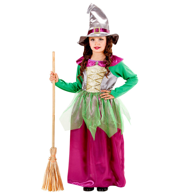 Disfraz de Halloween Morado Verde Niño