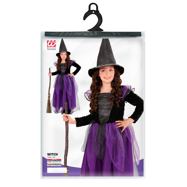 Disfraz de Halloween Morado Niño