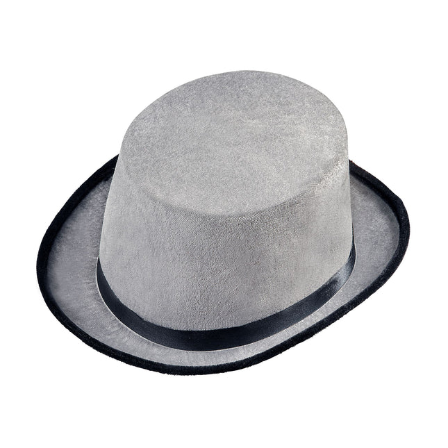 Sombrero Gris Alto