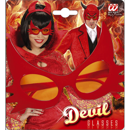 Gafas de Halloween Rojas