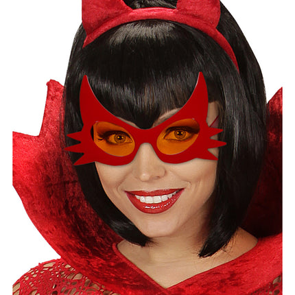 Gafas de Halloween Rojas