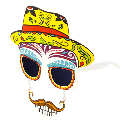 Dia De Los Muertos Gafas De Colores