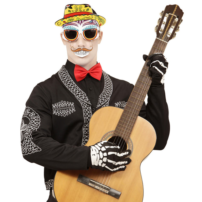 Dia De Los Muertos Gafas De Colores