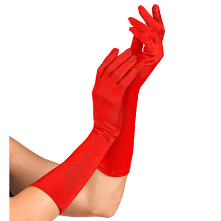 Guantes rojos 40cm