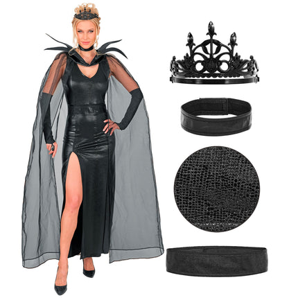 Disfraz de Halloween de la Reina Oscura
