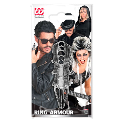Anillo de Halloween con armadura