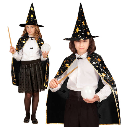 Capa de Halloween Infantil Con Fustas