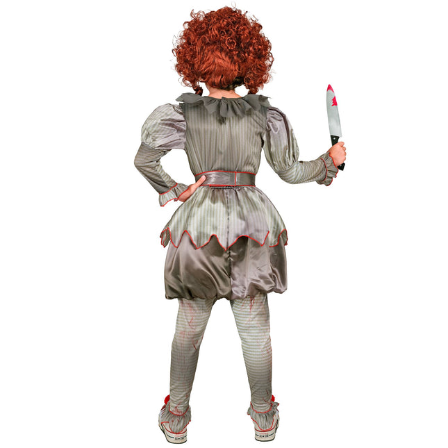 Disfraz Halloween Niña Payaso Pop