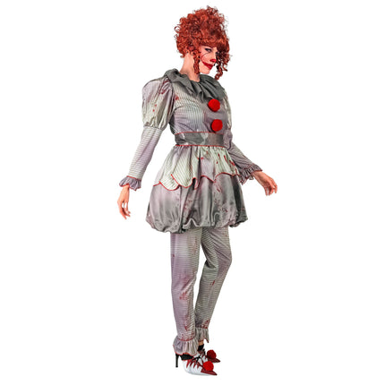 Disfraz Halloween Mujer Muñeca Payasa