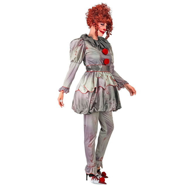 Disfraz Halloween Mujer Muñeca Payasa