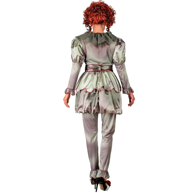 Disfraz Halloween Mujer Muñeca Payasa