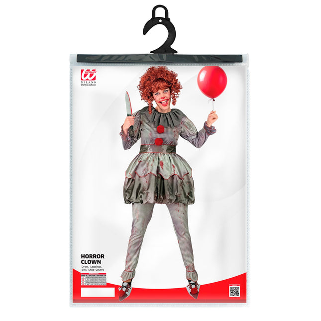 Disfraz Halloween Mujer Muñeca Payasa