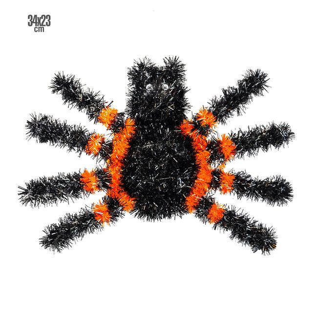 Halloween Decoración de pared Araña 34cm